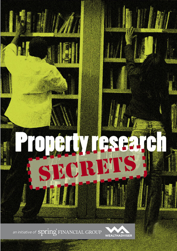 Property research secrets - eBook cover