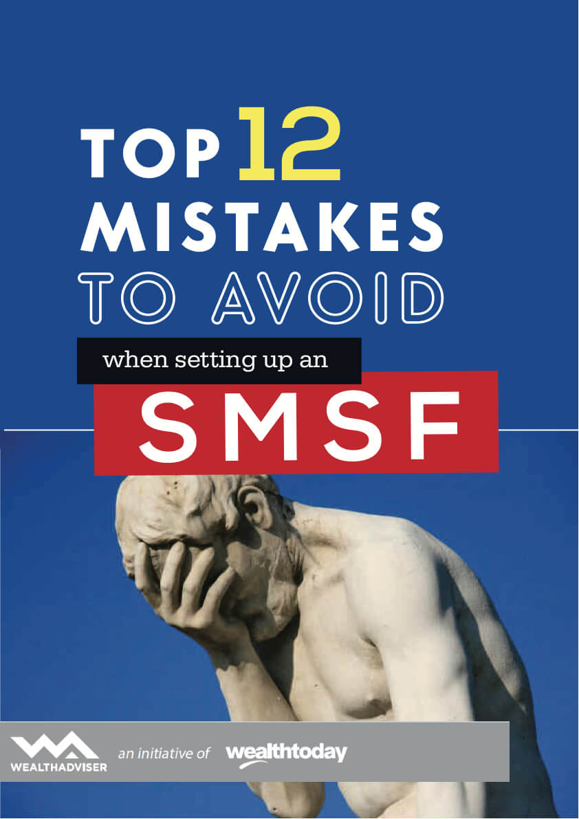 Top 12 Mistakes to Avoid When Setting Up An SMSF - eBook cover