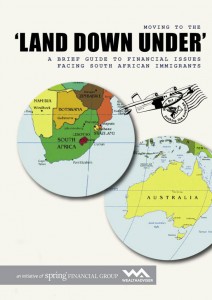 Moving to the land down under from South Africa - eBook cover