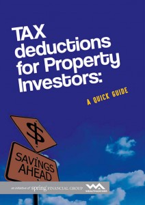 Tax Deductions for Property Investors - eBook cover